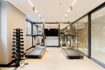 Studio à venda com 30m², 1 quarto e sem vaga Studio à venda com 30m², 1 quarto e sem vagaAcademia