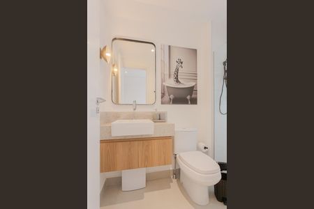 Studio à venda com 30m², 1 quarto e sem vaga Studio à venda com 30m², 1 quarto e sem vagaBanheiro