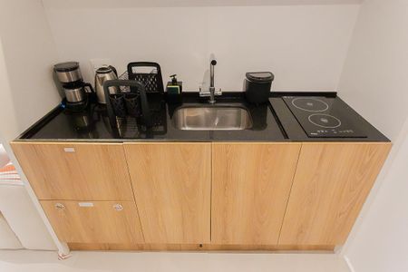 Studio à venda com 30m², 1 quarto e sem vaga Studio à venda com 30m², 1 quarto e sem vagaCozinha