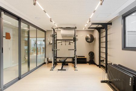Studio à venda com 30m², 1 quarto e sem vaga Studio à venda com 30m², 1 quarto e sem vagaAcademia