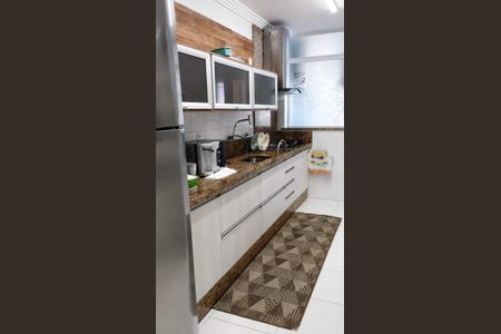 Cozinha de apartamento para alugar com 3 quartos, 131m² em Aviação, Praia Grande