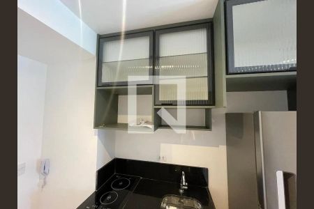 Cozinha de apartamento à venda com 1 quarto, 27m² em Pinheiros, São Paulo