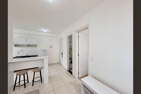 Sala  de apartamento para alugar com 2 quartos, 34m² em Usina Piratininga, São Paulo
