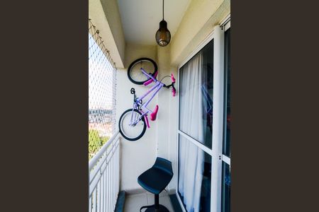 Varanda da Sala de apartamento à venda com 2 quartos, 50m² em Ponte Grande, Guarulhos