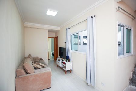 Sala de apartamento à venda com 2 quartos, 96m² em Vila América, Santo André