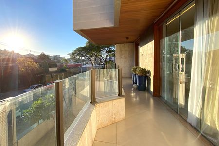 Varanda da Sala de apartamento à venda com 4 quartos, 290m² em Cidade Nova, Belo Horizonte
