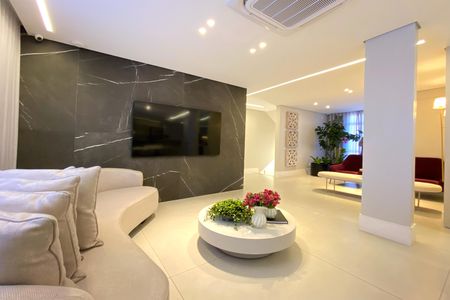 Sala de Estar de apartamento à venda com 4 quartos, 290m² em Cidade Nova, Belo Horizonte