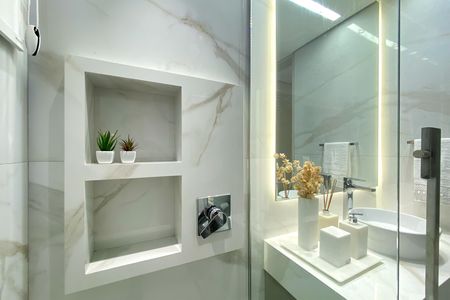 Apartamento à venda com 290m², 4 quartos e 2 vagas Apartamento à venda com 290m², 4 quartos e 2 vagasBanheiro