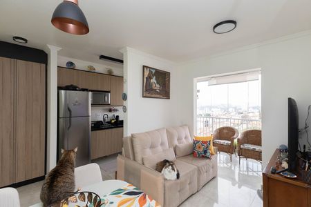 Sala de apartamento à venda com 2 quartos, 53m² em Parque Vitoria, São Paulo