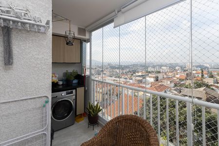 Varanda de apartamento à venda com 2 quartos, 53m² em Parque Vitoria, São Paulo