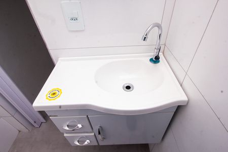 Studio para alugar com 25m², 1 quarto e sem vaga Studio para alugar com 25m², 1 quarto e sem vagaBanheiro