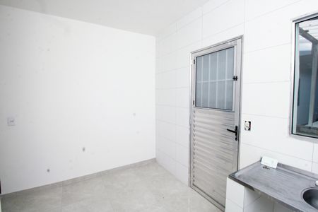 Cozinha de kitnet/studio para alugar com 1 quarto, 25m² em Jardim Progresso, Santo André