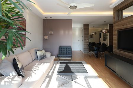Sala  de apartamento para alugar com 3 quartos, 82m² em Real Parque, São Paulo