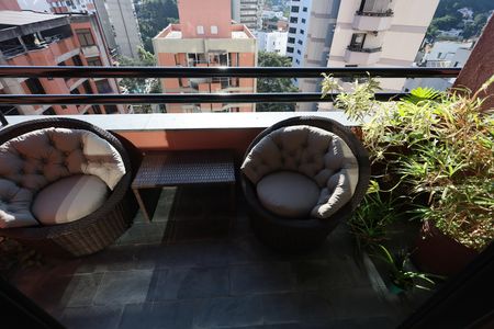 Varanda da Sala de apartamento para alugar com 3 quartos, 82m² em Real Parque, São Paulo
