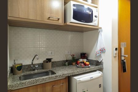 Cozinha de kitnet/studio à venda com 1 quarto, 28m² em Tatuapé, São Paulo