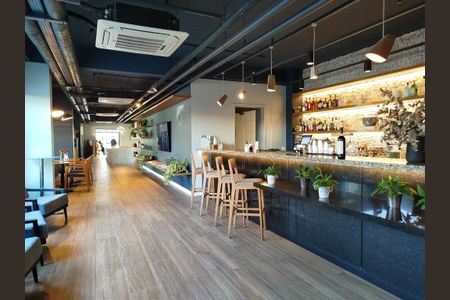 Studio à venda com 28m², 1 quarto e 1 vaga Studio à venda com 28m², 1 quarto e 1 vagaÁrea comum - restaurante