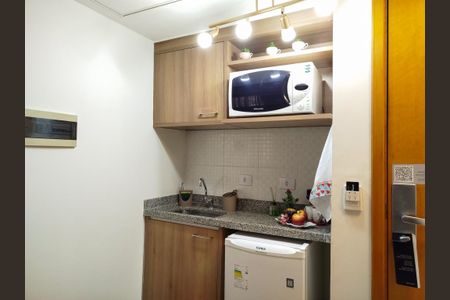 Cozinha de kitnet/studio à venda com 1 quarto, 28m² em Tatuapé, São Paulo