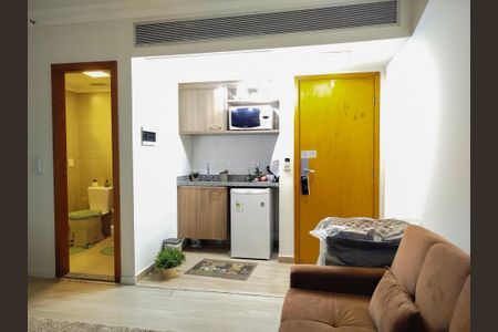 Cozinha de kitnet/studio à venda com 1 quarto, 28m² em Tatuapé, São Paulo