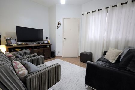 Sala de apartamento à venda com 2 quartos, 58m² em Vila Valparaíso, Santo André