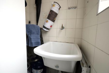 Área de Serviço de apartamento à venda com 2 quartos, 58m² em Vila Valparaíso, Santo André