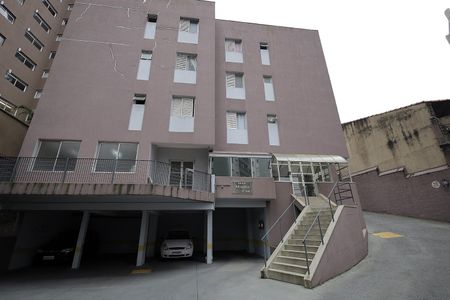 Fachada do bloco de apartamento à venda com 2 quartos, 58m² em Vila Valparaíso, Santo André