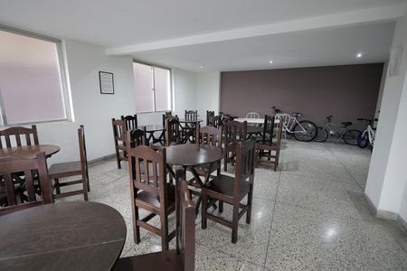 Área comum - Salão de festas de apartamento à venda com 2 quartos, 58m² em Vila Valparaíso, Santo André