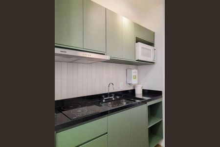 Cozinha de kitnet/studio à venda com 1 quarto, 20m² em Jardim das Acacias, São Paulo
