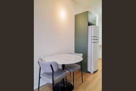 Cozinha de kitnet/studio à venda com 1 quarto, 20m² em Jardim das Acacias, São Paulo