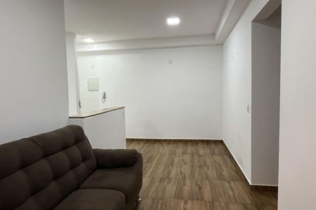 Sala de apartamento para alugar com 3 quartos, 61m² em Morro Nova Cintra, Santos