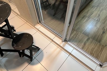Varanda da Sala de apartamento para alugar com 3 quartos, 61m² em Morro Nova Cintra, Santos