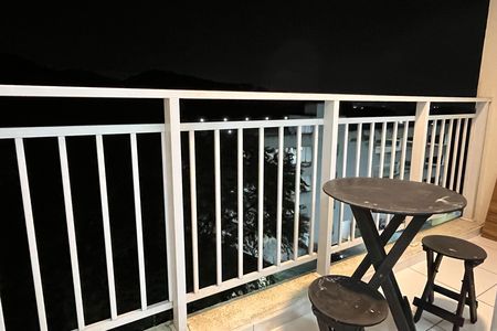 Varanda da Sala de apartamento para alugar com 3 quartos, 61m² em Morro Nova Cintra, Santos