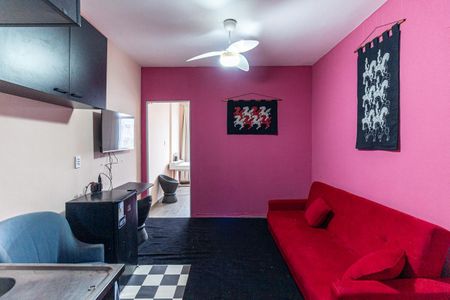 Sala de apartamento para alugar com 1 quarto, 25m² em Vila Buarque, São Paulo