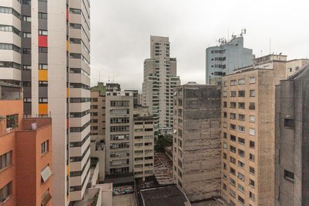 Vista do Quarto de apartamento para alugar com 1 quarto, 25m² em Vila Buarque, São Paulo