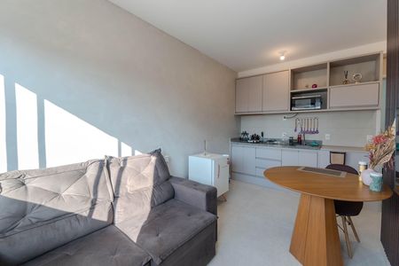 Sala de apartamento para alugar com 1 quarto, 27m² em Bela Vista, São Paulo