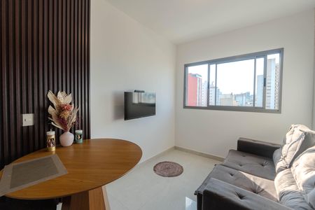 Sala de apartamento para alugar com 1 quarto, 27m² em Bela Vista, São Paulo
