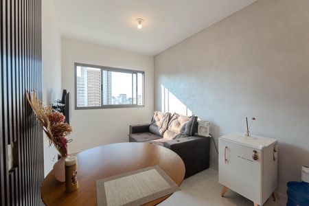 Sala de apartamento para alugar com 1 quarto, 27m² em Bela Vista, São Paulo