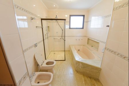 Apartamento para alugar com 250m², 4 quartos e 2 vagasBanheiro da Suíte Master