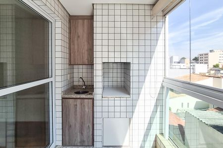 Varanda sala de apartamento para alugar com 2 quartos, 68m² em Jardim do Mar, São Bernardo do Campo