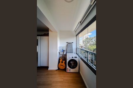 Studio à venda com 26m², 1 quarto e sem vagaVaranda