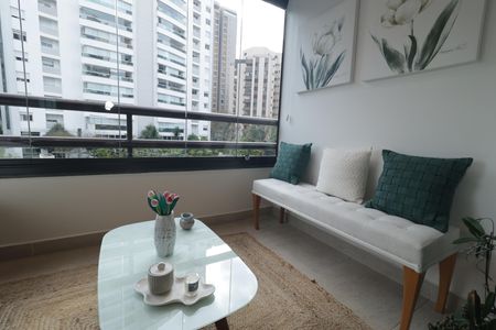 Apartamento à venda com 117m², 3 quartos e 2 vagasVaranda da Sala