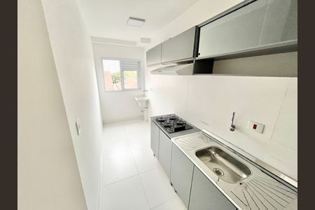 Cozinha e Área de Serviço de apartamento para alugar com 2 quartos, 40m² em Jardim São Paulo, São Paulo