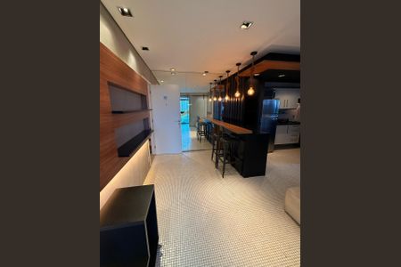 Sala de apartamento para alugar com 1 quarto, 55m² em Pinheiros, São Paulo