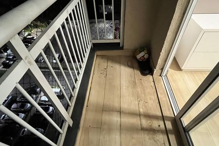 Varanda da Sala de apartamento para alugar com 2 quartos, 58m² em Morro Nova Cintra, Santos