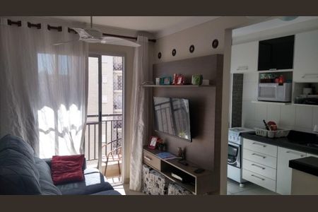 Sala de apartamento para alugar com 2 quartos, 48m² em Jardim Indianópolis, Campinas