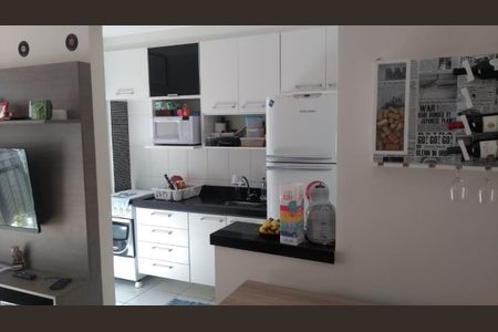 Cozinha de apartamento para alugar com 2 quartos, 48m² em Jardim Indianópolis, Campinas