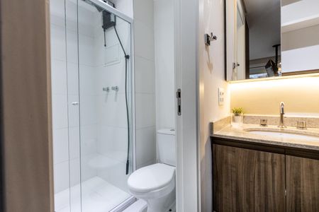 Studio à venda com 30m², 1 quarto e 1 vaga Studio à venda com 30m², 1 quarto e 1 vagaBanheiro