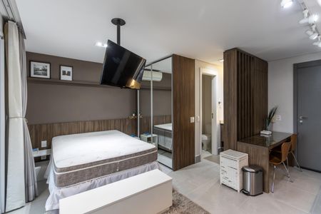 Studio à venda com 30m², 1 quarto e 1 vaga Studio à venda com 30m², 1 quarto e 1 vagaQuarto