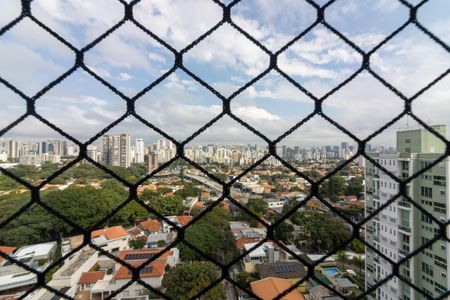 Apartamento para alugar com 110m², 3 quartos e 2 vagasVista da Sacada
