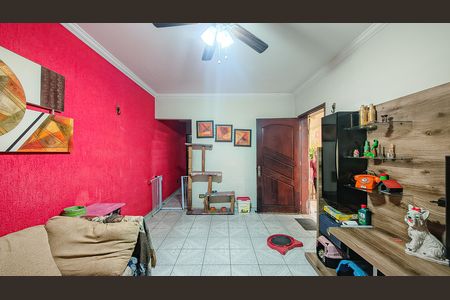 Sala de casa para alugar com 3 quartos, 130m² em Jardim Sabara, São Paulo