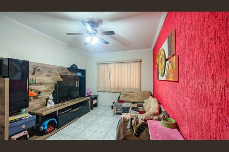 Sala de casa para alugar com 3 quartos, 130m² em Jardim Sabara, São Paulo